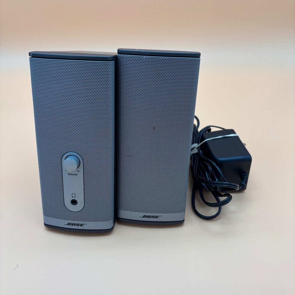 Bose Companion 2 Series II Multimedia Computer Speaker System Silver Graphite